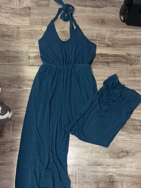 Old navy halter neck comfy jumpsuit